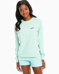 Women's Sittin in the Shade Long Sleeve Tee - Image 2 - Southern Tide