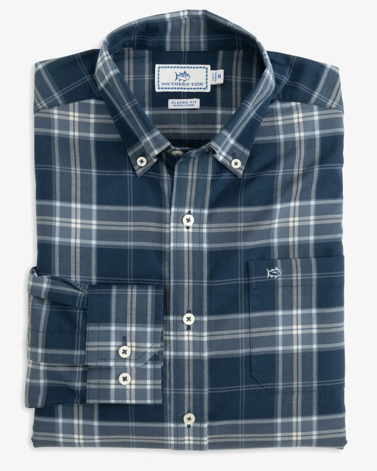 Men's Skipjack Willis Plaid Sport Shirt - Southern Tide® 1296