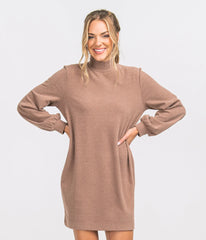 Women's Mockneck Sweater Dress - Image 2 - Southern Shirt