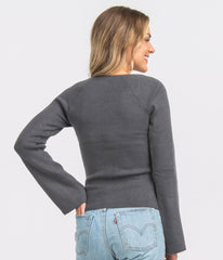 Women's Square Neck Sweater - Image 4 - Southern Shirt