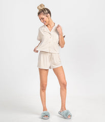Southern Shirt - Women's JOMO Modal PJ Shorts - Moonlight - Image 1