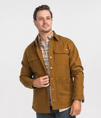 Desoto Stretch Canvas Men's Button Up Jacket - Image 1 - Southern Shirt