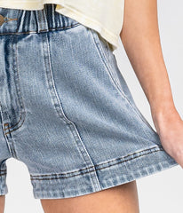 Women's NYM 90s Knit Denim Shorts - Image 2 - Southern Shirt