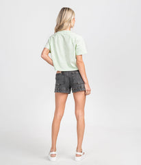 Women's NYM 90s Knit Denim Shorts - Image 8 - Southern Shirt