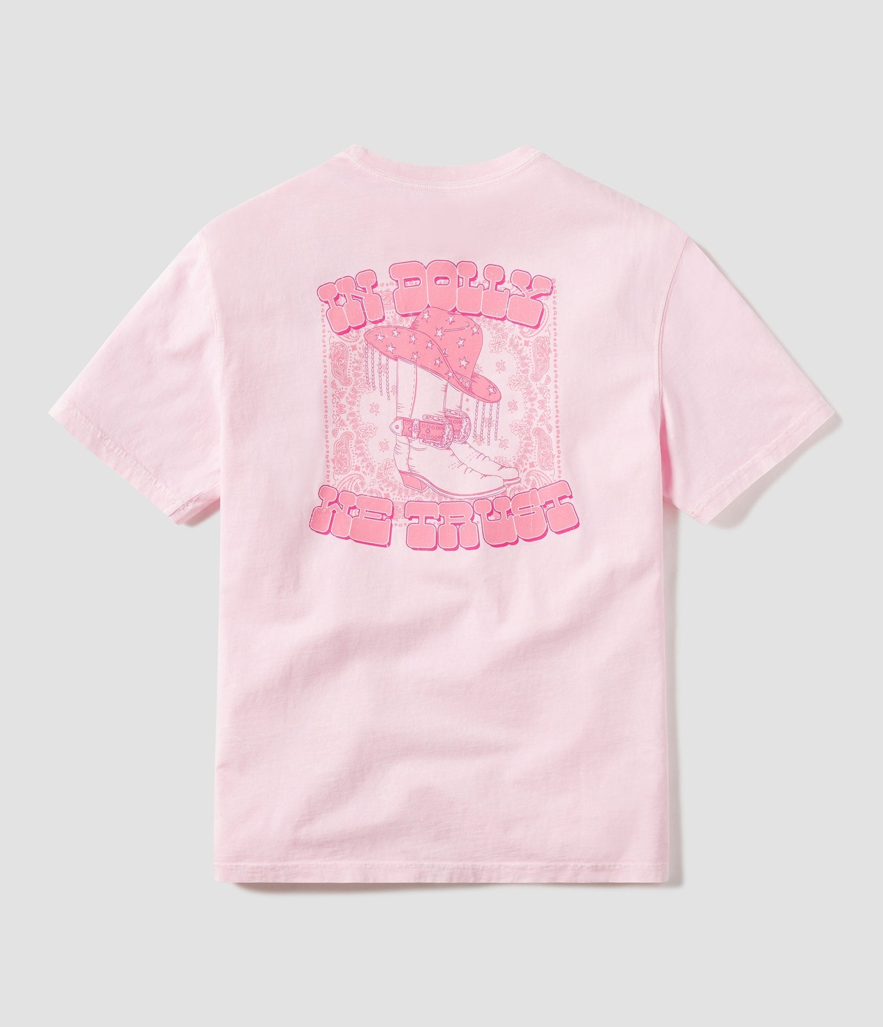 Southern Shirt Women's Hello Dolly Tee in pink.