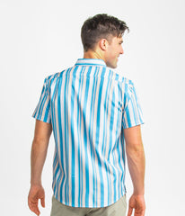 Beach Boy Baja Men's Short Sleeve Button Down Shirt - Image 5 - Southern Shirt