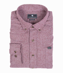 Men's Oakhill Melange Button Up Flannel Shirt - Image 5 - Southern Shirt