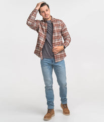 Men's Redmont Checkered Button Up Flannel Shirt - Image 2 - Southern Shirt