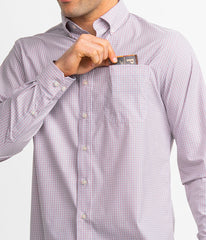 Men's Walton Check Long Sleeve Button Up Shirt - Image 3 - Southern Shirt