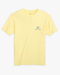 Southern Tide Men's Short Sleeve Skip Jack Expeditions Tee, full front view.