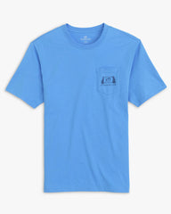Southern Tide Men's Short Sleeve Trophy Room Tee, full front view.