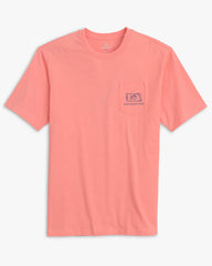 Southern Tide Men's Short Sleeve Two Wheel Tuna Tee, front view.