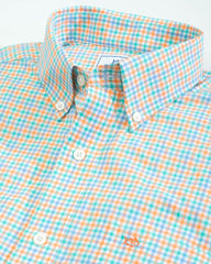 Men's Tattersall Long Sleeve Button Up Sportshirt - Image 2 - Southern Tide