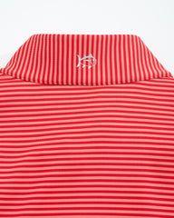 Men's Ohio State Buckeyes Striped Quarter Zip - Image 3 - Southern Tide