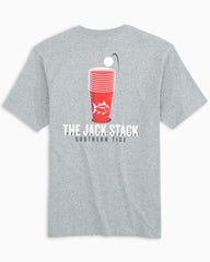 Men's The Jack Stack Heather Short Sleeve Tee - Image 1 - Southern Tide