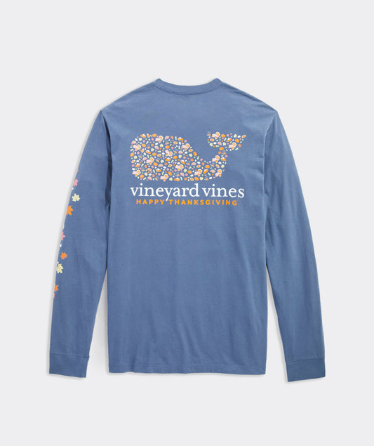 Vineyard Vines Thanksgiving 2022 T-Shirt In Blue  1680