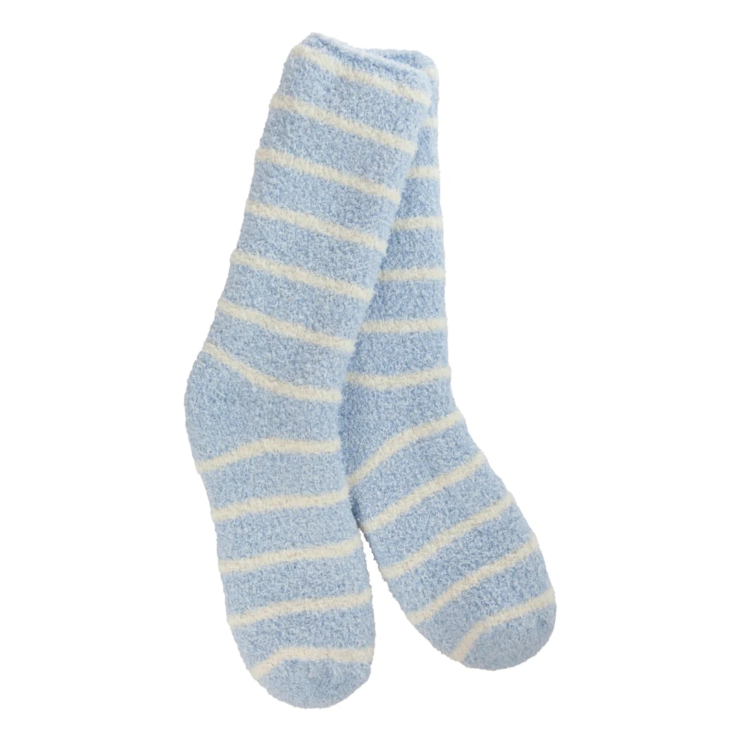 Knit Pickin Fireside Crew Socks | Onyx Stripe