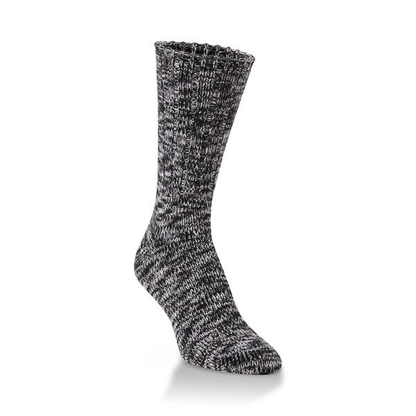 Weekend Ragg Crew Socks Black