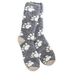 World's Softest Socks® - Holiday Knit Pickin Fireside Crew Socks | Paws