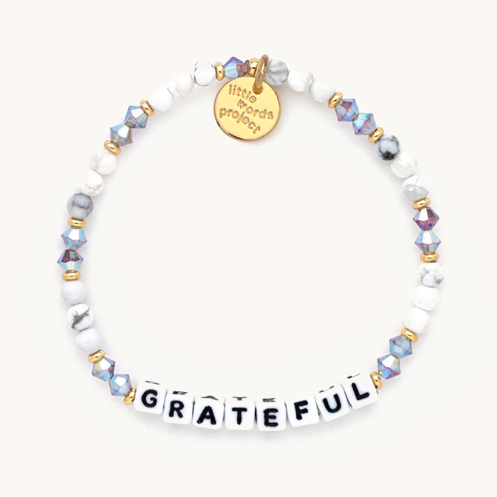 Grateful Beaded Bracelet - Little Words Project
