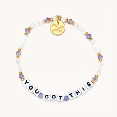 'You Got This' Beaded Bracelet - Little Words Project